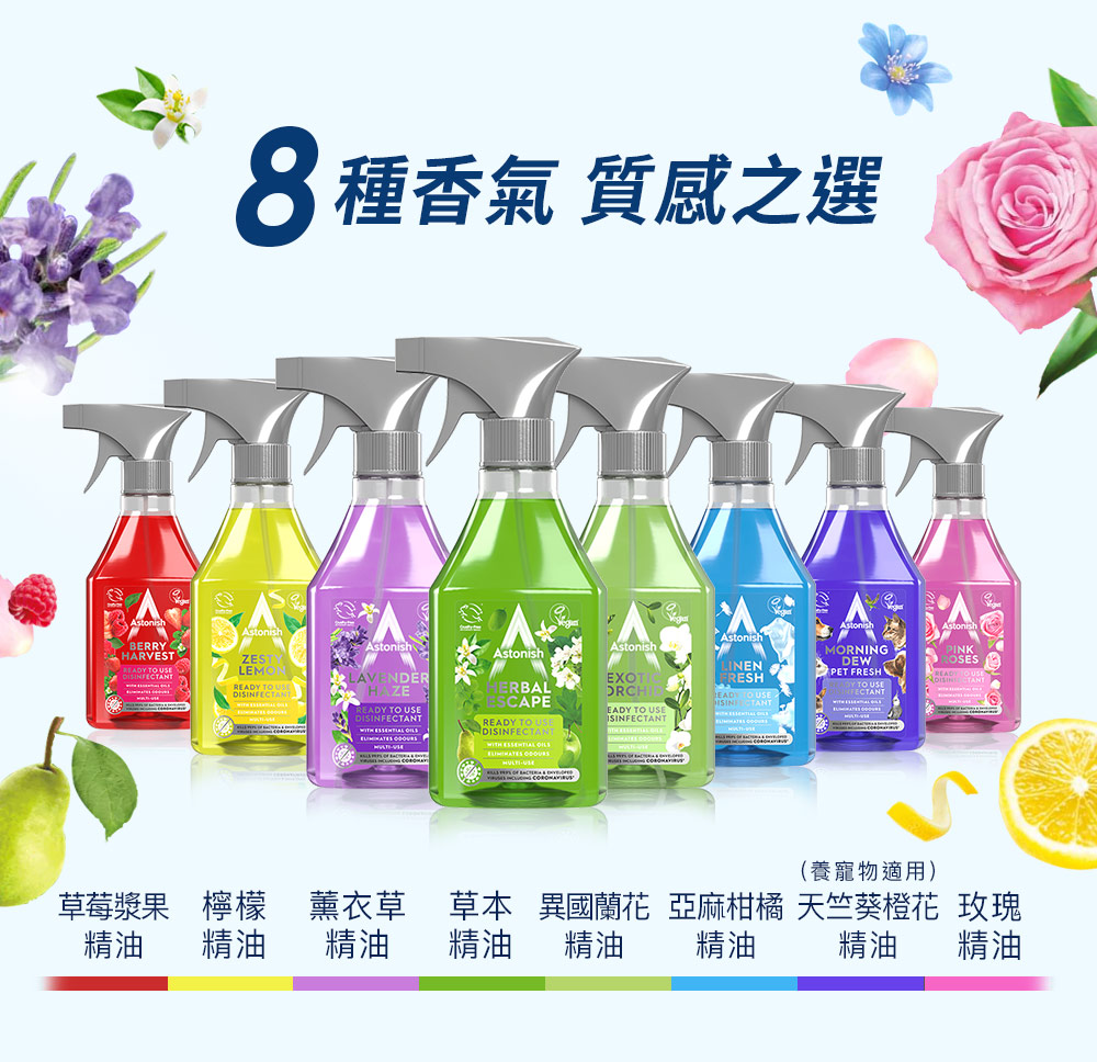 【Astonish】英國潔 清潔系列任選組合