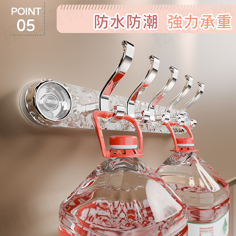 旋轉吸盤10連衣帽掛勾 浴室置物架 門後掛鉤 無痕掛勾 壁掛置物架 吸盤掛鉤 吸盤毛巾架 廚房 壁掛架 包包掛勾 S掛鉤