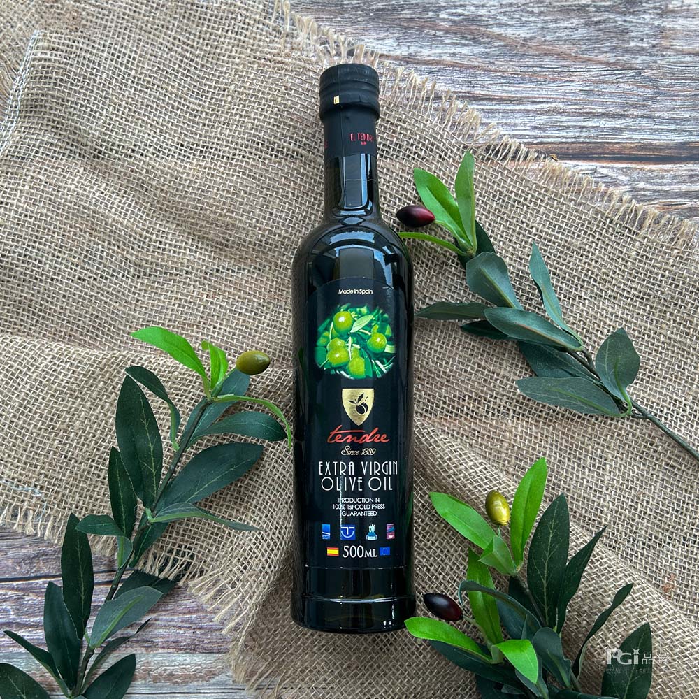 【添得瑞】100%初榨冷壓精選頂級橄欖油禮盒(500mlx2入)