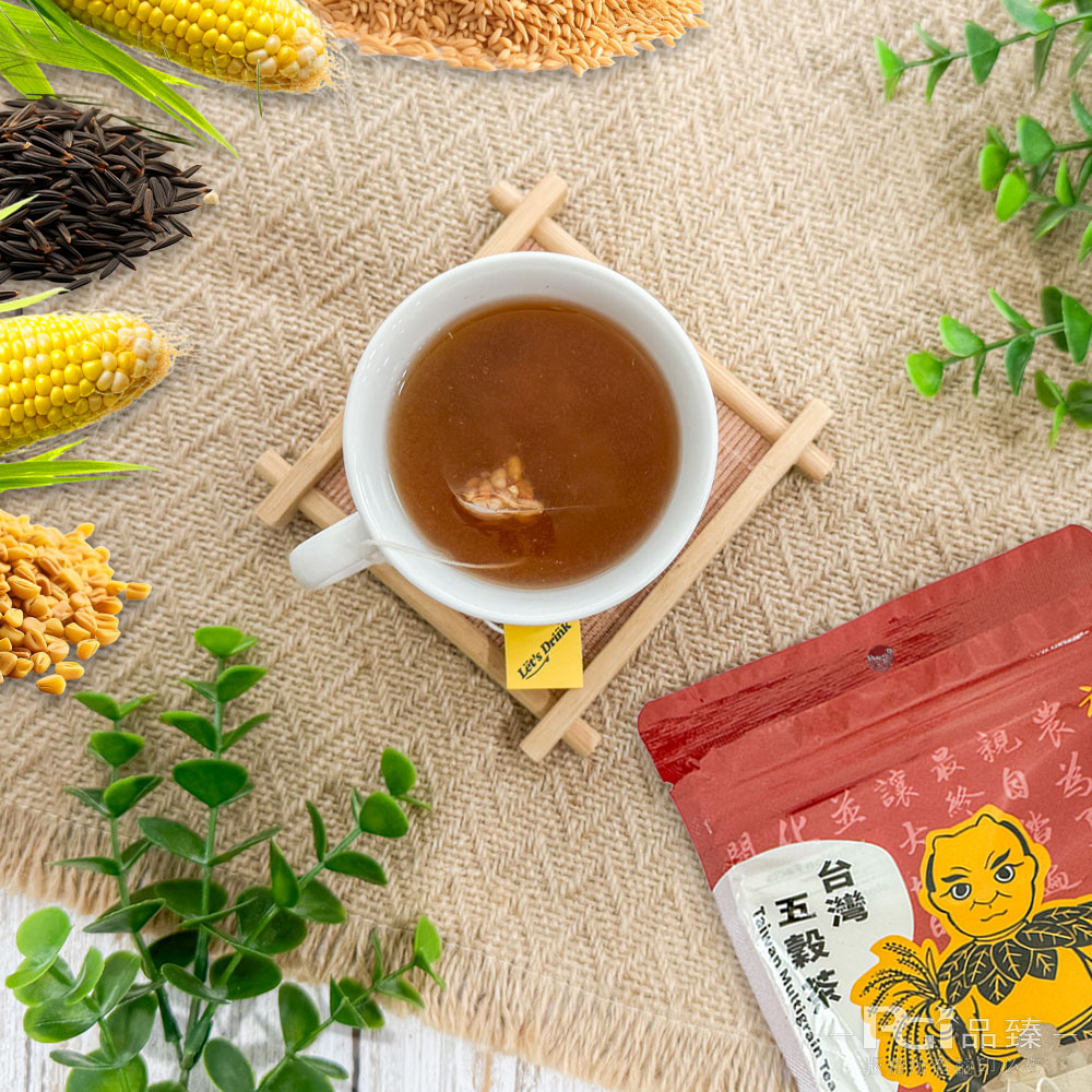 【Let's Drink】台灣茶系列(黑豆牛蒡/五穀茶)(60g)