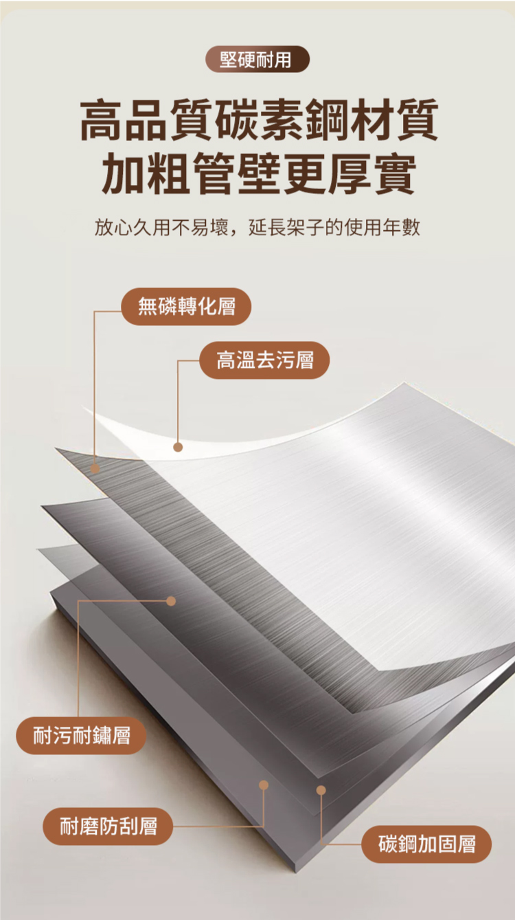 【ANDYMAY2】雙山風折疊置物架-60寬