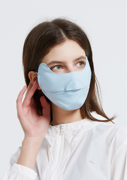 冰絲防護眼角防曬透氣口罩