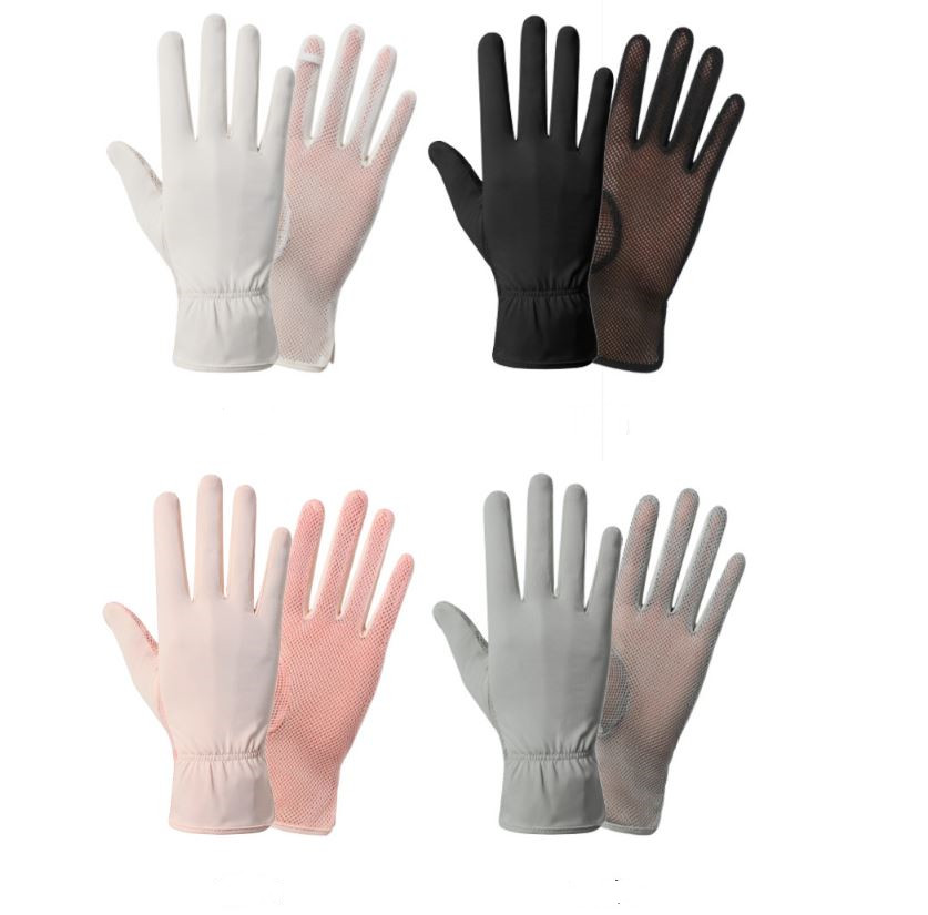 透氣防曬冰絲手套