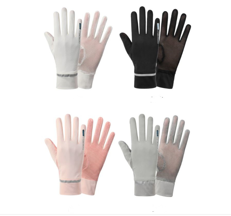 透氣防曬冰絲手套