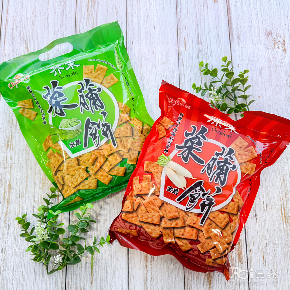 【凱岳】菜䔕餅(原味/芥末)