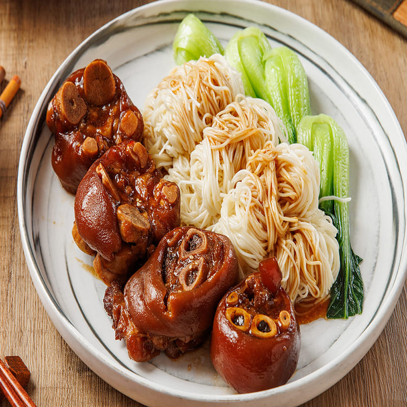 【彭園】福壽豬腳麵線1300g(1份)