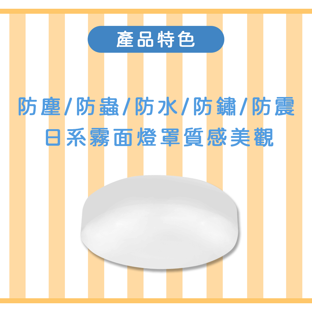 【亮博士Dr.Bright】LED日系吸頂燈 15W/白光