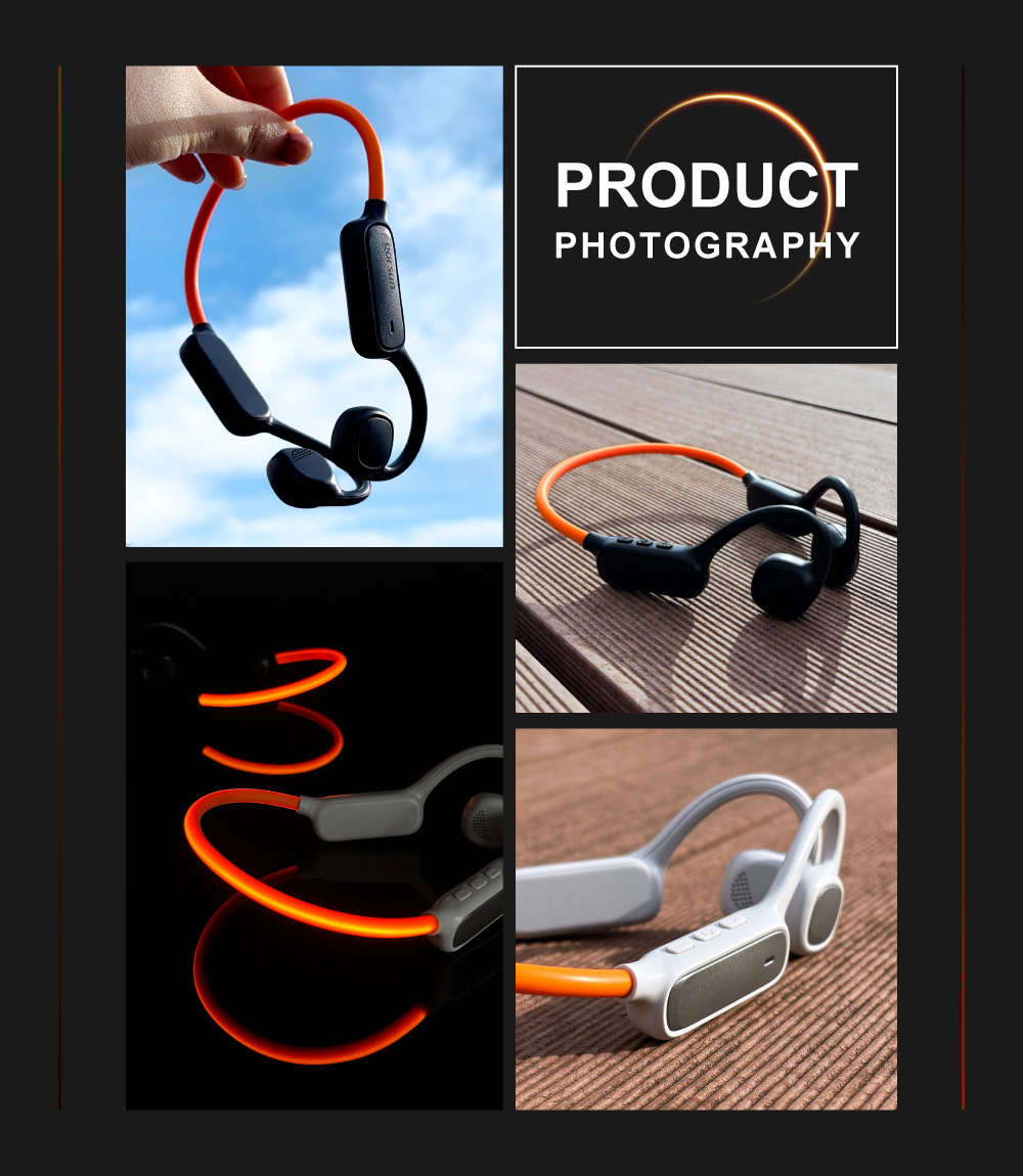 【DTAudio聆翔 】W2能量光氣傳導耳機|開放式設計、夜跑呼吸燈