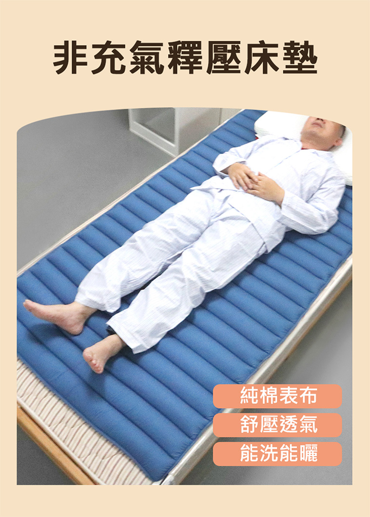 【iSuFu 舒福家居】減壓護理透氣水洗墊