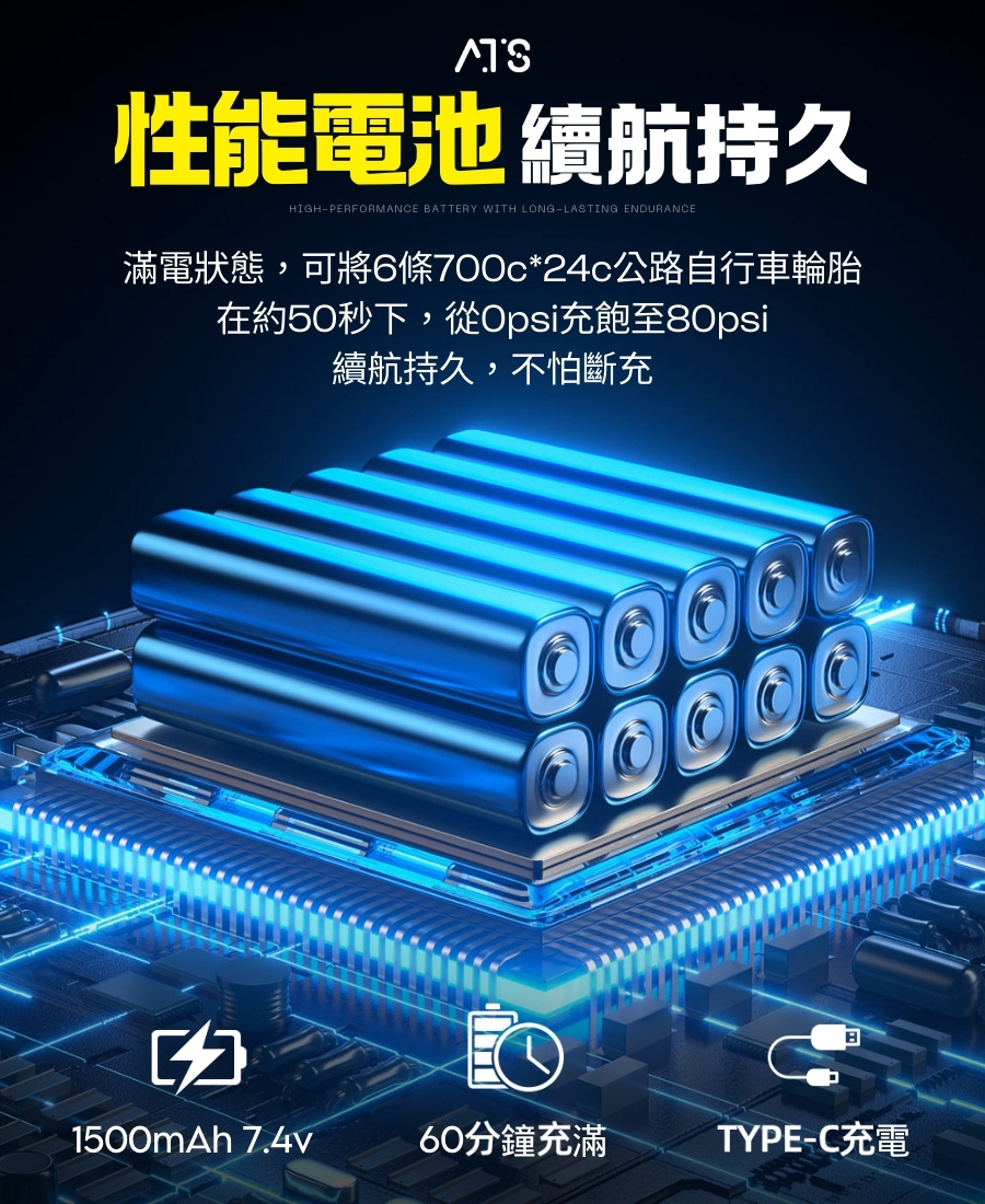 ATS 迷你型 電動打氣機 通用美嘴法嘴 汽車打氣 輪胎打氣 充飽即停 打氣機 充氣機 電動充氣機 充氣泵