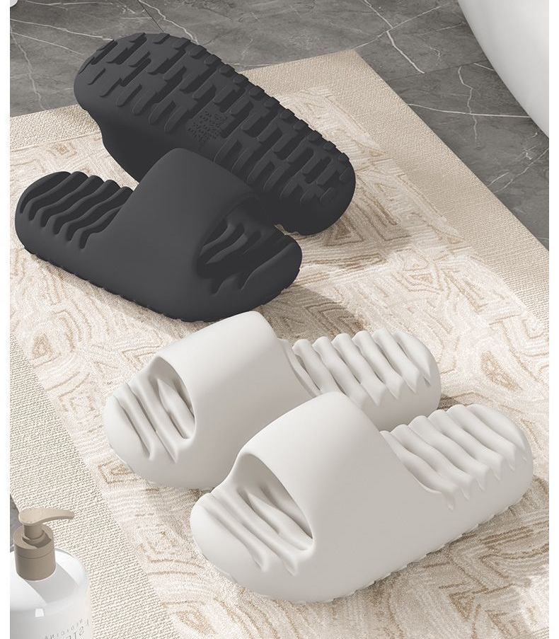 情侶浴室漏水速乾鏤空浴室室內拖鞋