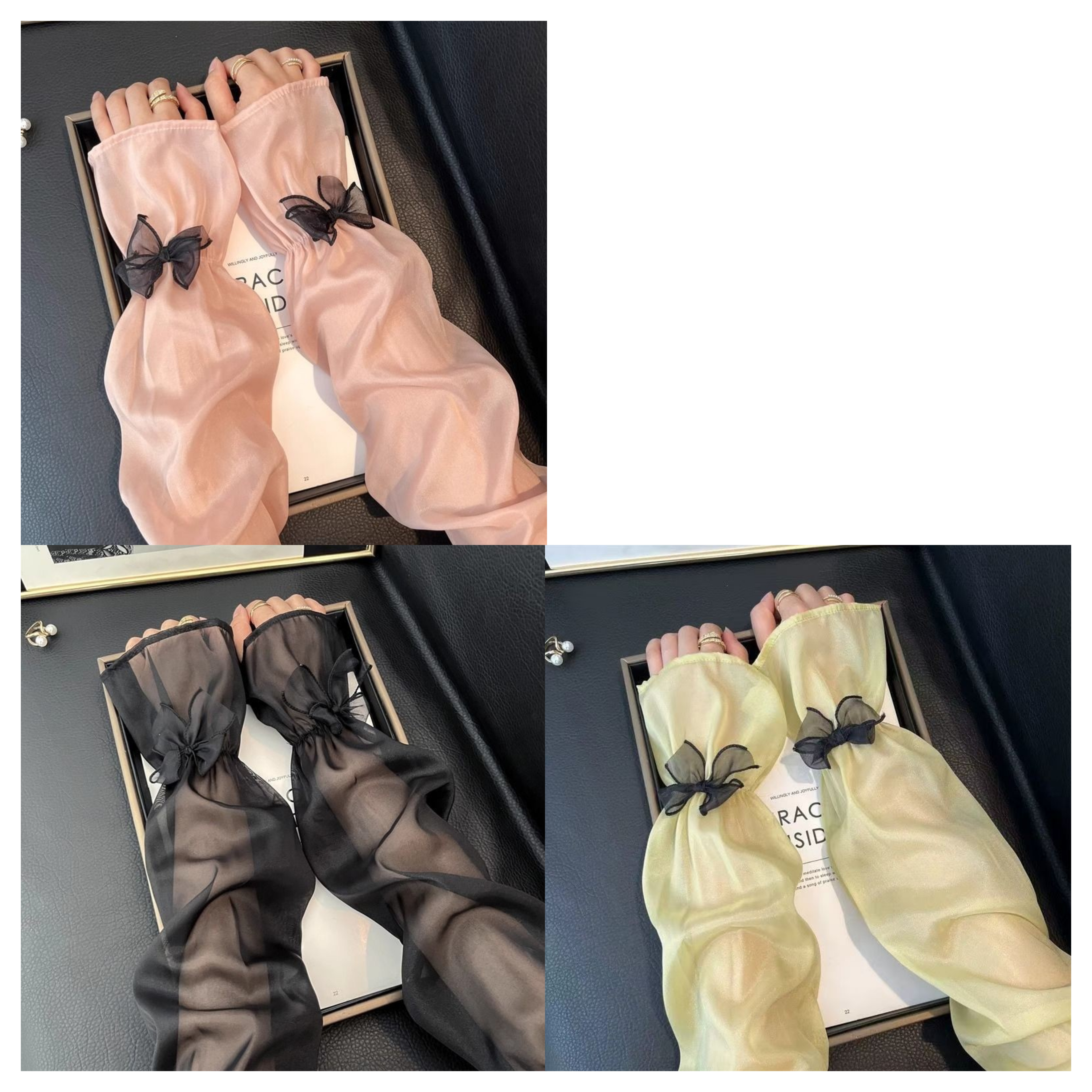 冰絲防曬蝴蝶仙女防紫外線手袖袖套