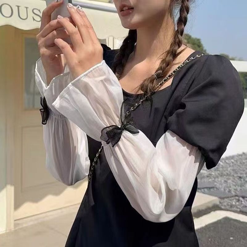冰絲防曬蝴蝶仙女防紫外線手袖袖套