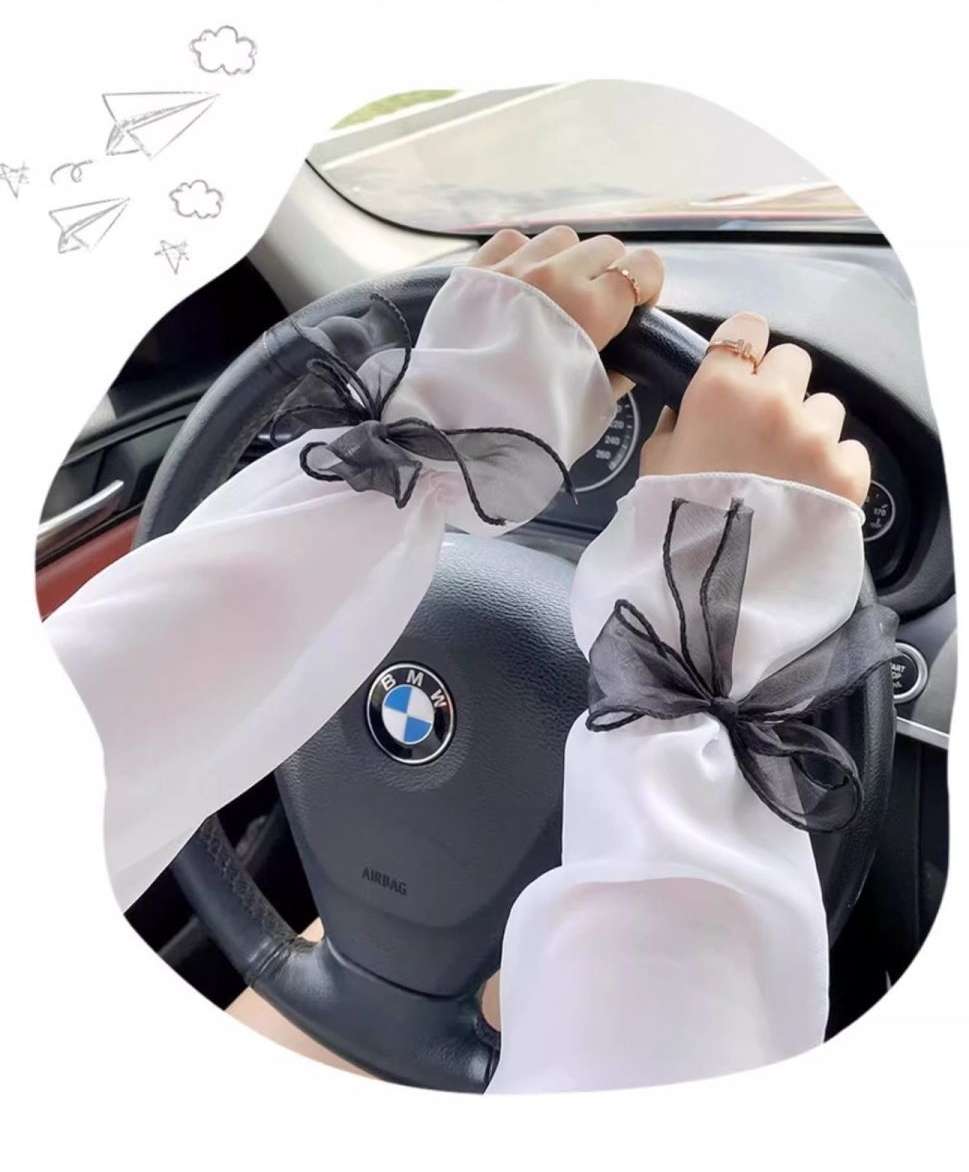 冰絲防曬蝴蝶仙女防紫外線手袖袖套