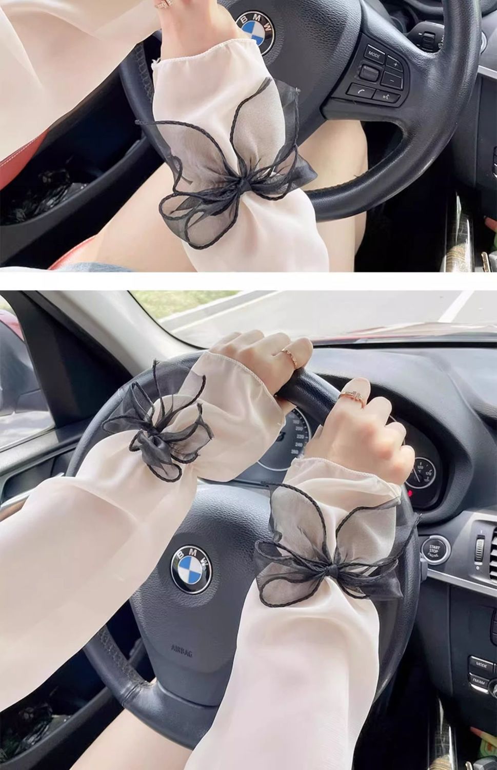 冰絲防曬蝴蝶仙女防紫外線手袖袖套