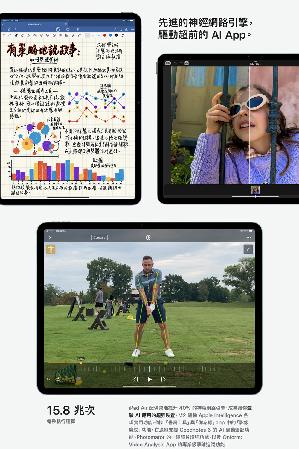 (B級福利品)Apple iPad Air 11吋 2024 M2 128GB wifi 送保護貼 隨機顏色