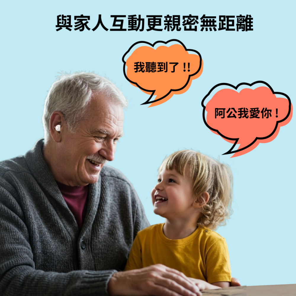 Osmile HW-UA1 銀髮 輔聽耳機 RZ (福利機)