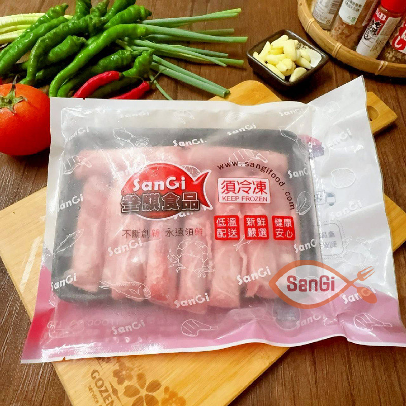 【賣魚的家】紐西蘭羊肉火鍋片 (200g/盒)