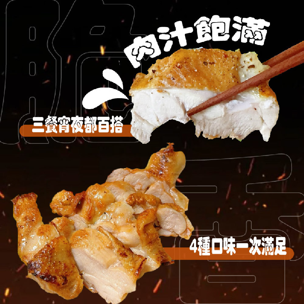 【賣魚的家】鮮嫩調味雞腿排180g/包