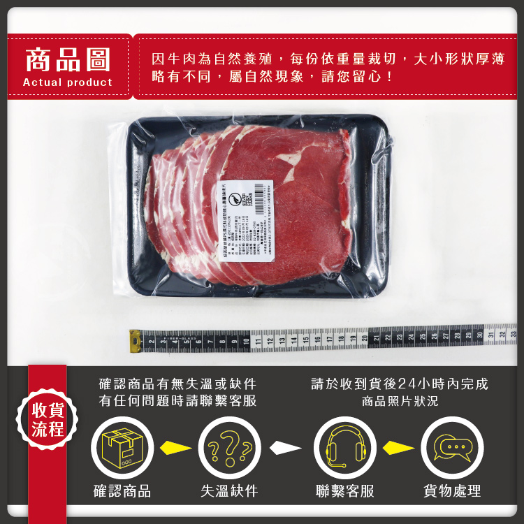 【勝崎生鮮】紐西蘭銀蕨PS濕式熟成肋眼心肉片~上選肋脊肉,肉質鮮美,柔嫩多汁!