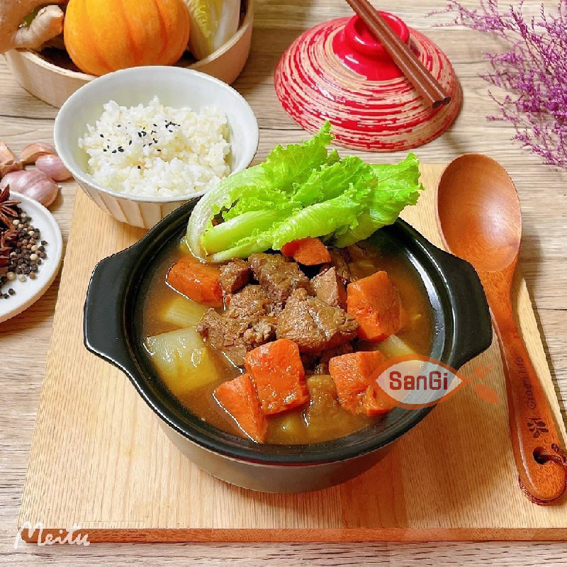 【賣魚的家】 金門高粱半筋半肉牛肉爐 (1100g/盒)