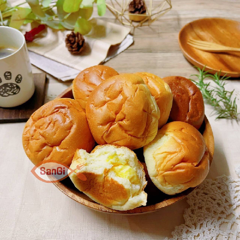 【賣魚的家】 爆漿奶油餐包 (350g/10粒/包)