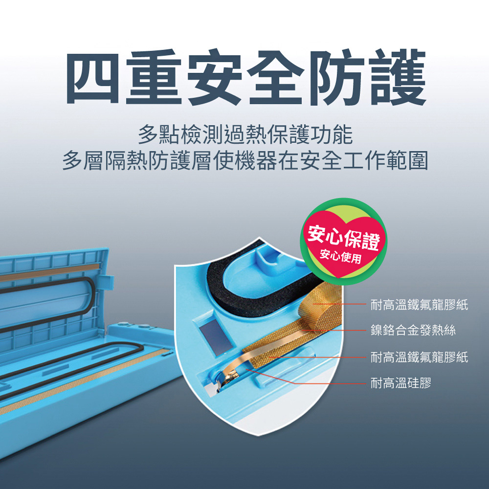 W100 真空包裝機 紋路袋專用 迷你居家必備款 公司貨