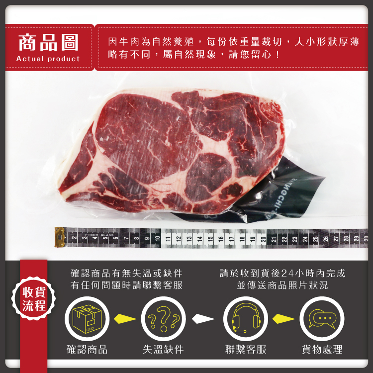 【勝崎生鮮】美國PRIME濕式熟成厚切頂級肋眼牛排