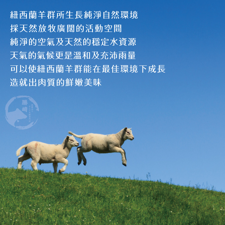 【勝崎生鮮】紐西蘭雪花羊火鍋肉片200g