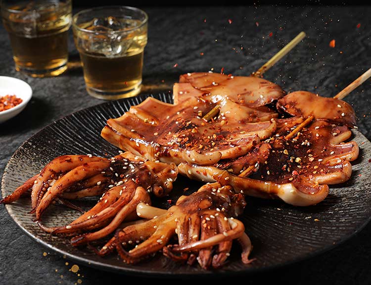 【享吃海鮮】比臉大阿根廷鮮凍大魷魚190g