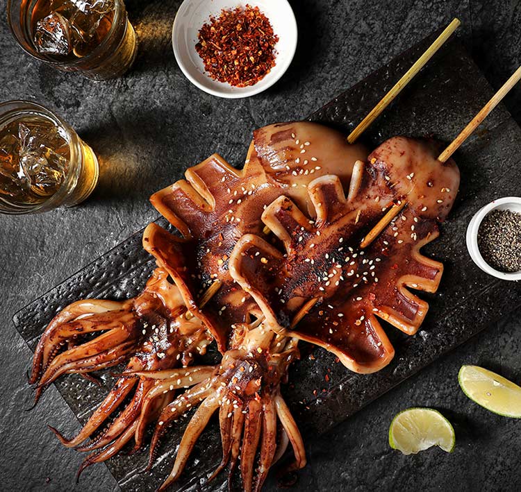 【享吃海鮮】比臉大阿根廷鮮凍大魷魚190g