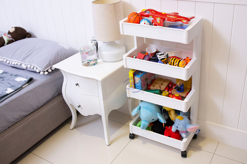 【百鈴】卡豪收靈活可移動單邊置物架