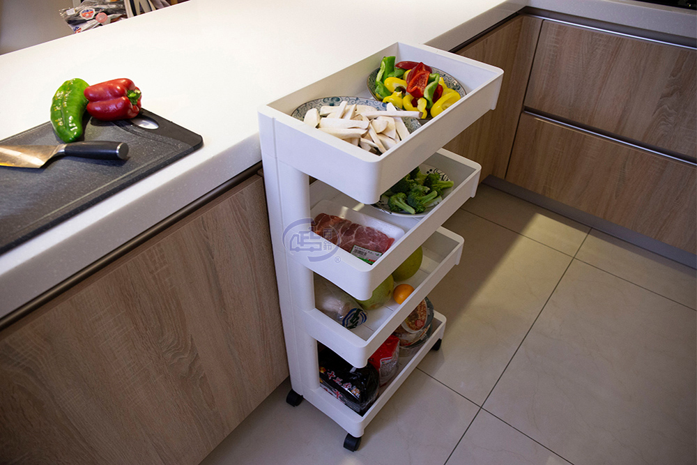 【百鈴】卡豪收靈活可移動單邊置物架