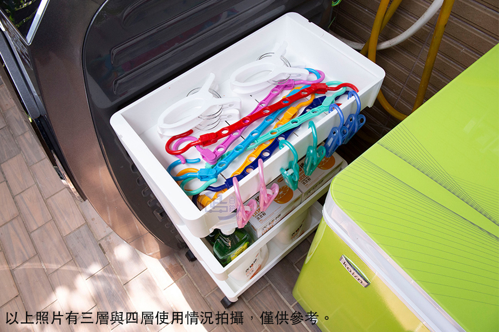 【百鈴】卡豪收靈活可移動單邊置物架