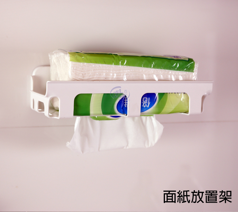 【百鈴】珍豪貼免鑽孔無痕塑鋼萬用置物架組