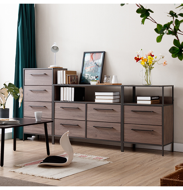 布藝木紋(多款)層架收納櫃