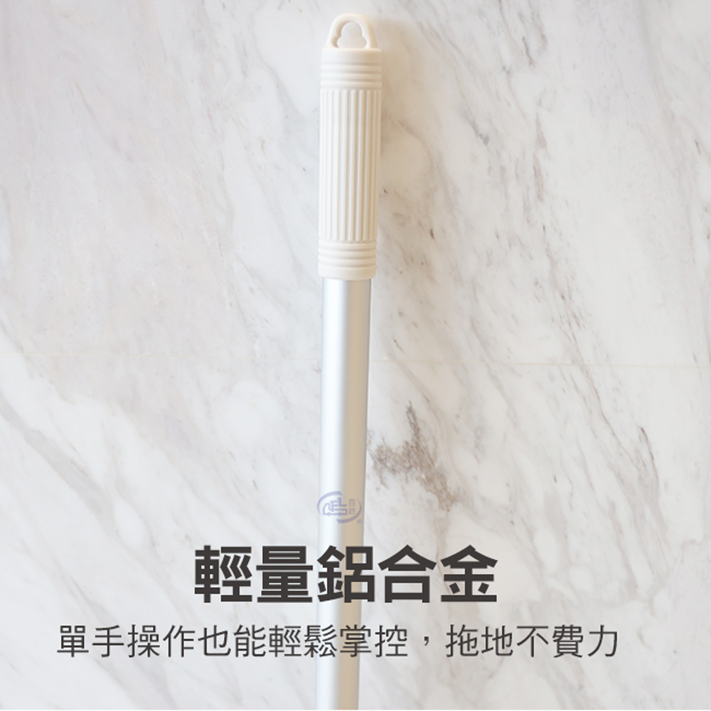 【百鈴】髒會滅無塵拖把-1桿1板5布