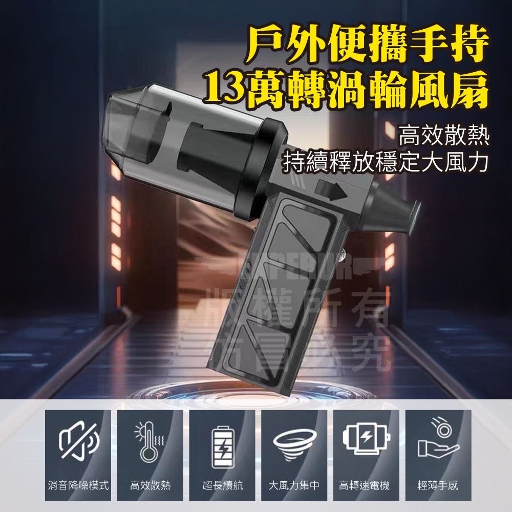 【渦輪機】吸吹渦輪二合一手持暴力風扇 強力風扇 深層吸塵