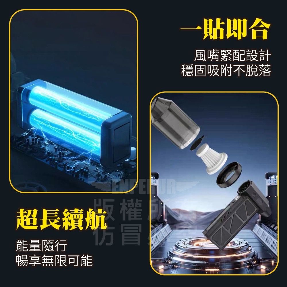 【渦輪機】吸吹渦輪二合一手持暴力風扇 強力風扇 深層吸塵