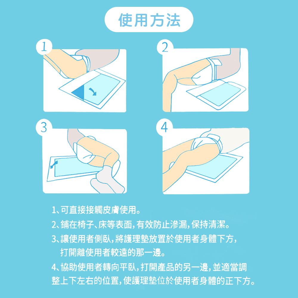 安信 成人看護墊 M號 箱購 (20片x12包/箱,共240片)