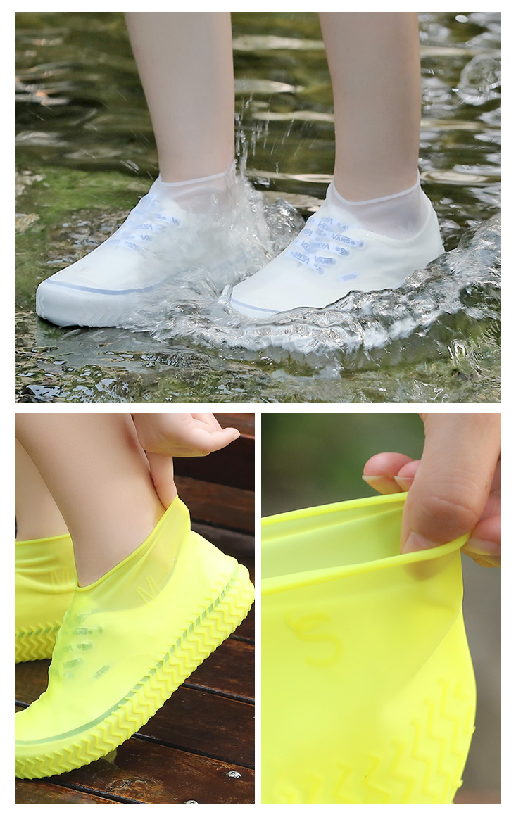輕薄便攜矽膠防水防滑鞋套 雨鞋套 矽膠鞋套 防水鞋套 防滑耐磨 雨季必備