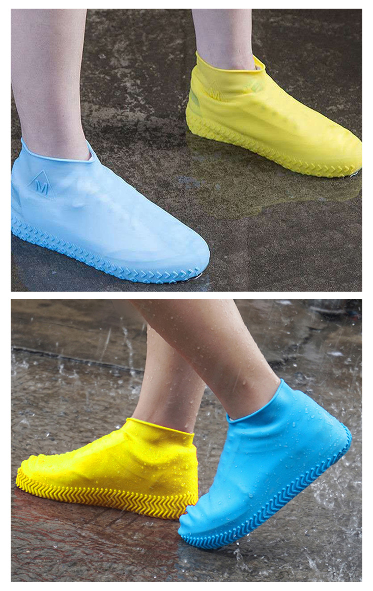 輕薄便攜矽膠防水防滑鞋套 雨鞋套 矽膠鞋套 防水鞋套 防滑耐磨 雨季必備