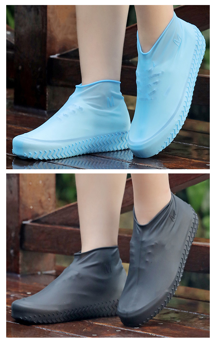 輕薄便攜矽膠防水防滑鞋套 雨鞋套 矽膠鞋套 防水鞋套 防滑耐磨 雨季必備