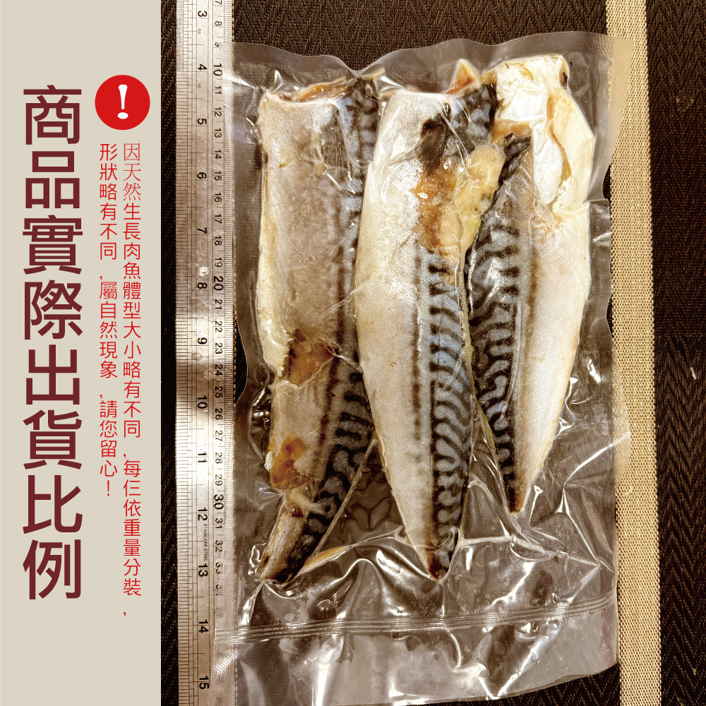 (福利品)【小川漁屋】挪威惜福鯖魚300g