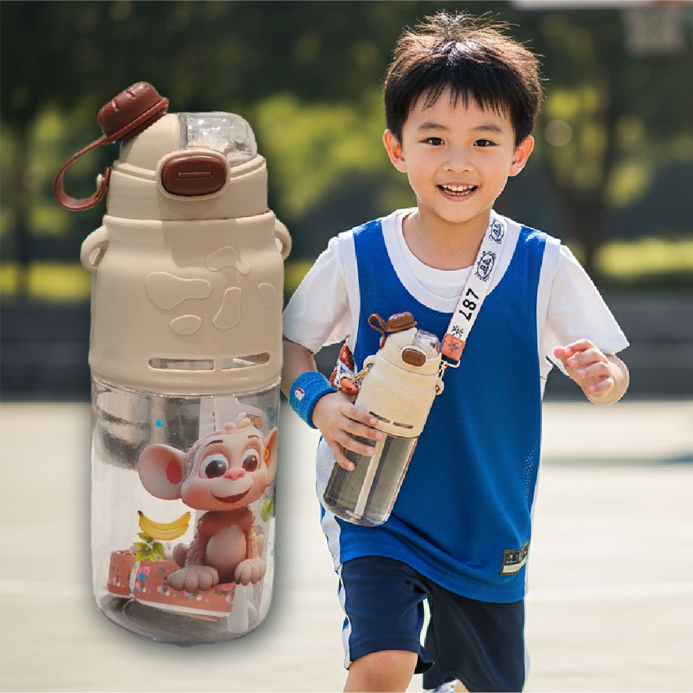 【JAR嚴選】雙飲彈跳旋轉蓋水壺1000ml