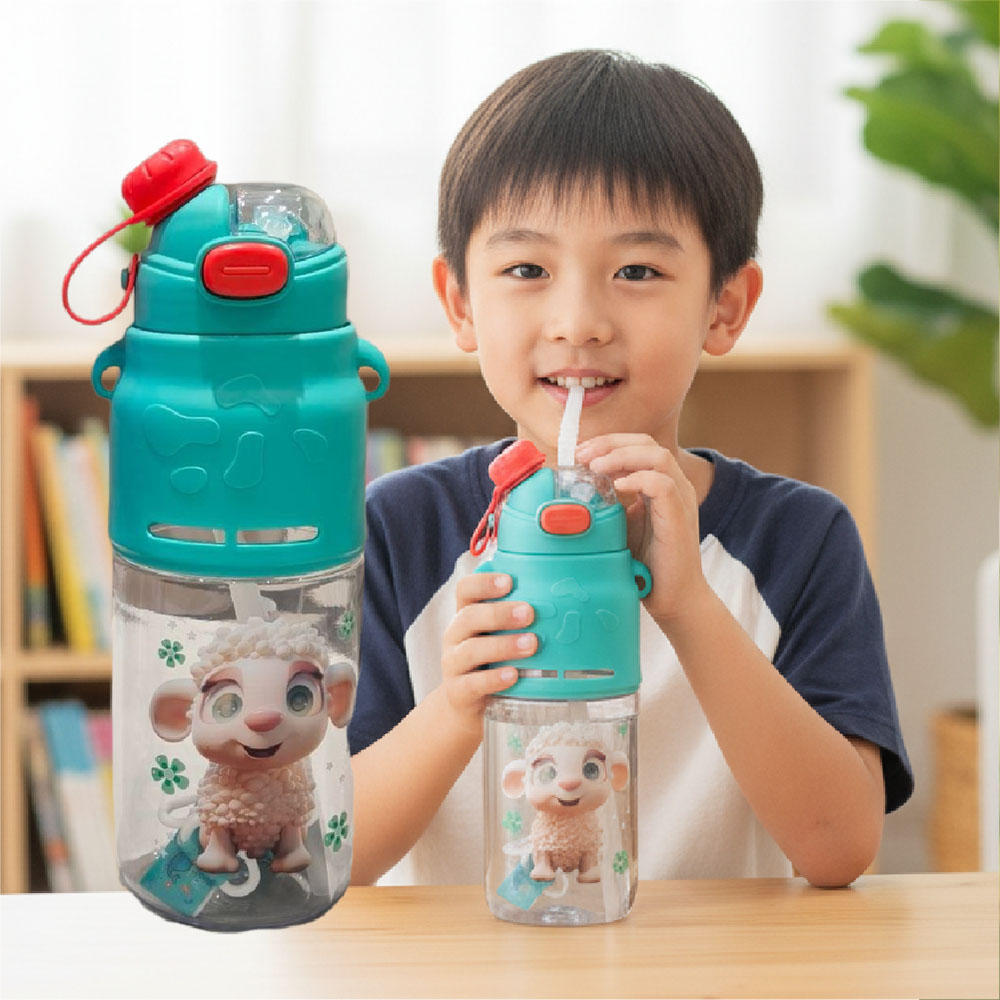 【JAR嚴選】雙飲彈跳旋轉蓋水壺1000ml