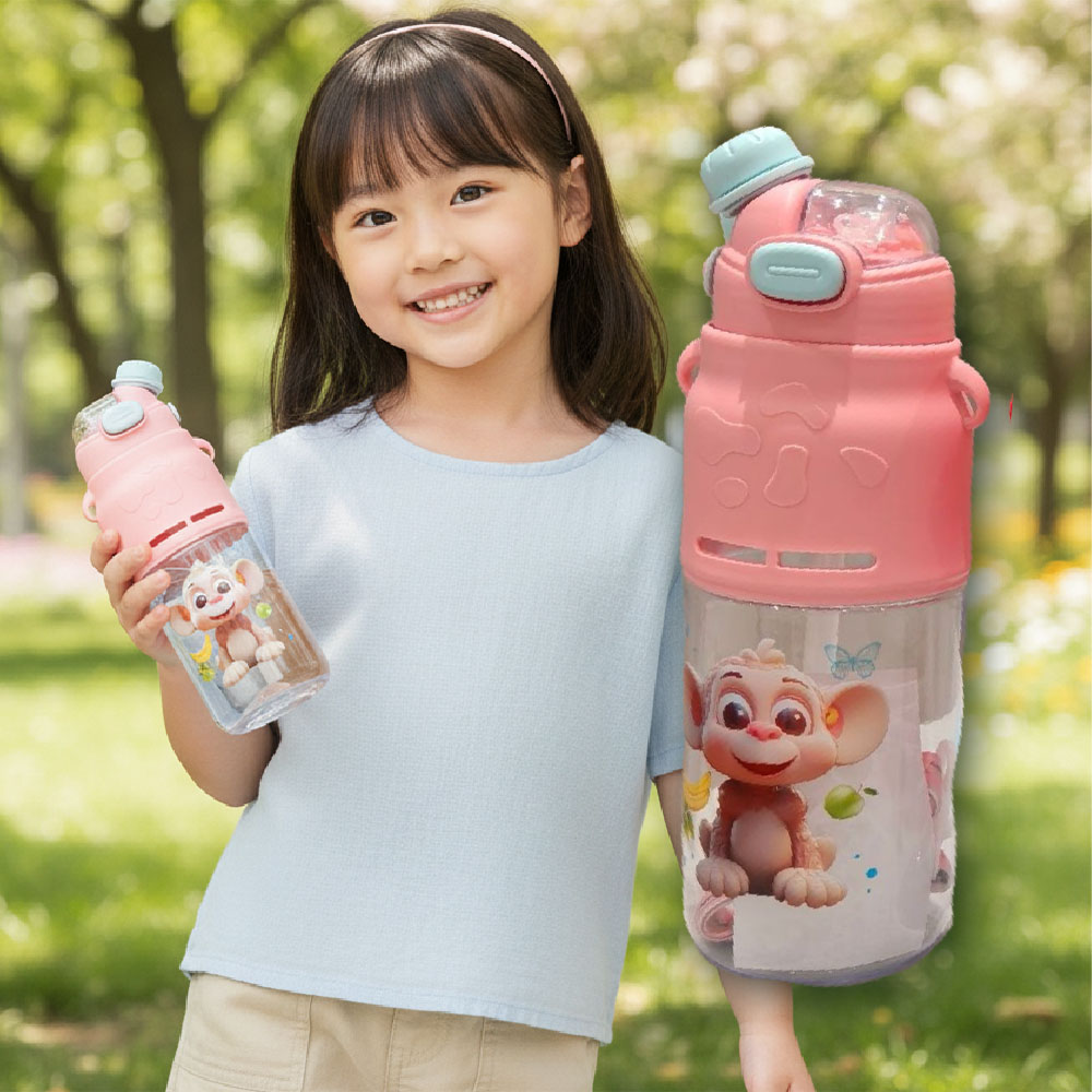 【JAR嚴選】雙飲彈跳旋轉蓋水壺1000ml