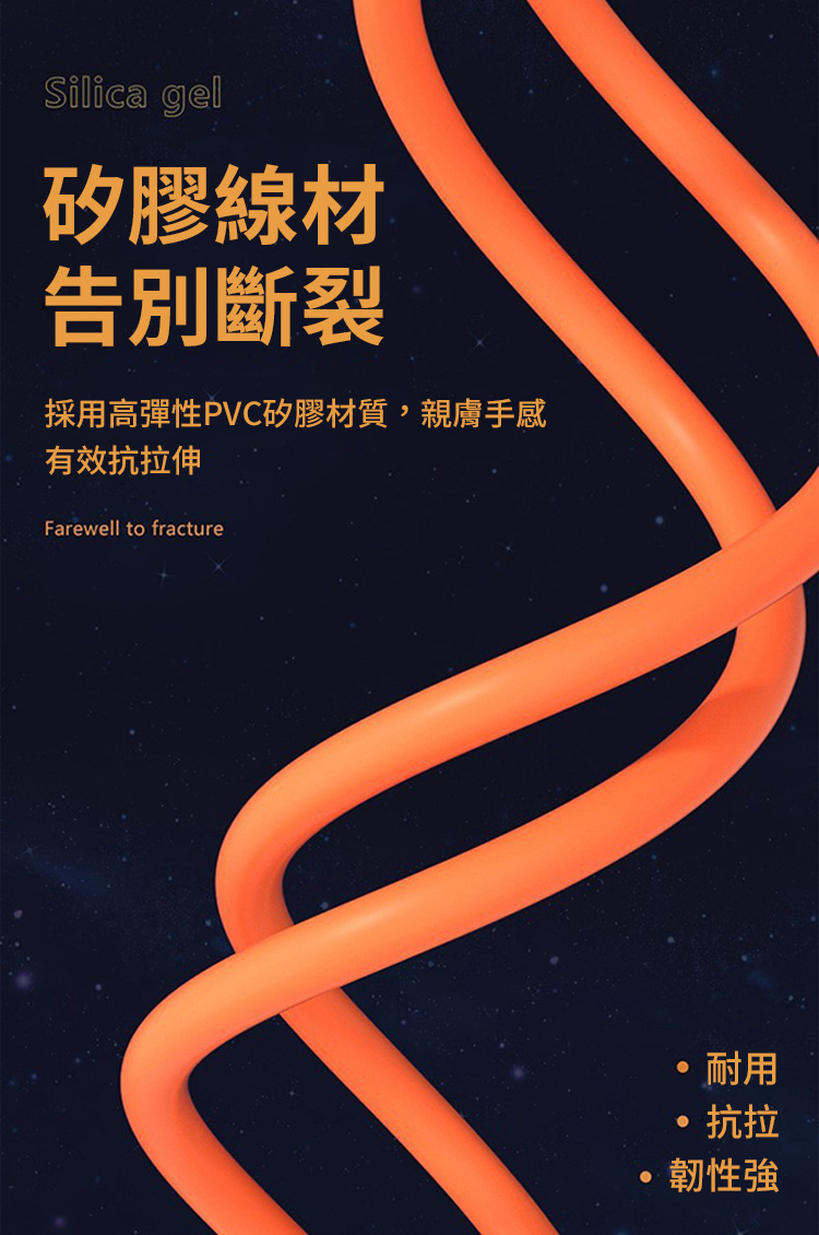 120W快充3合1充電線-1.2米