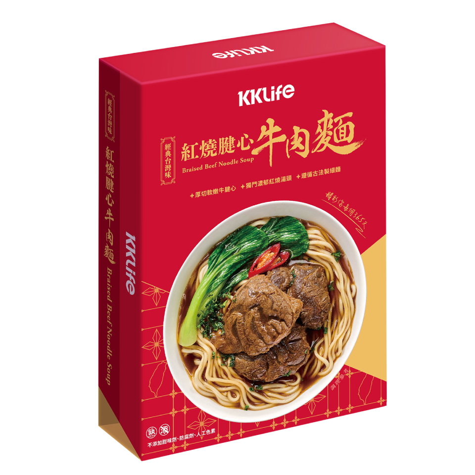 KKLife 經典台灣紅燒/茶香牛肉麵