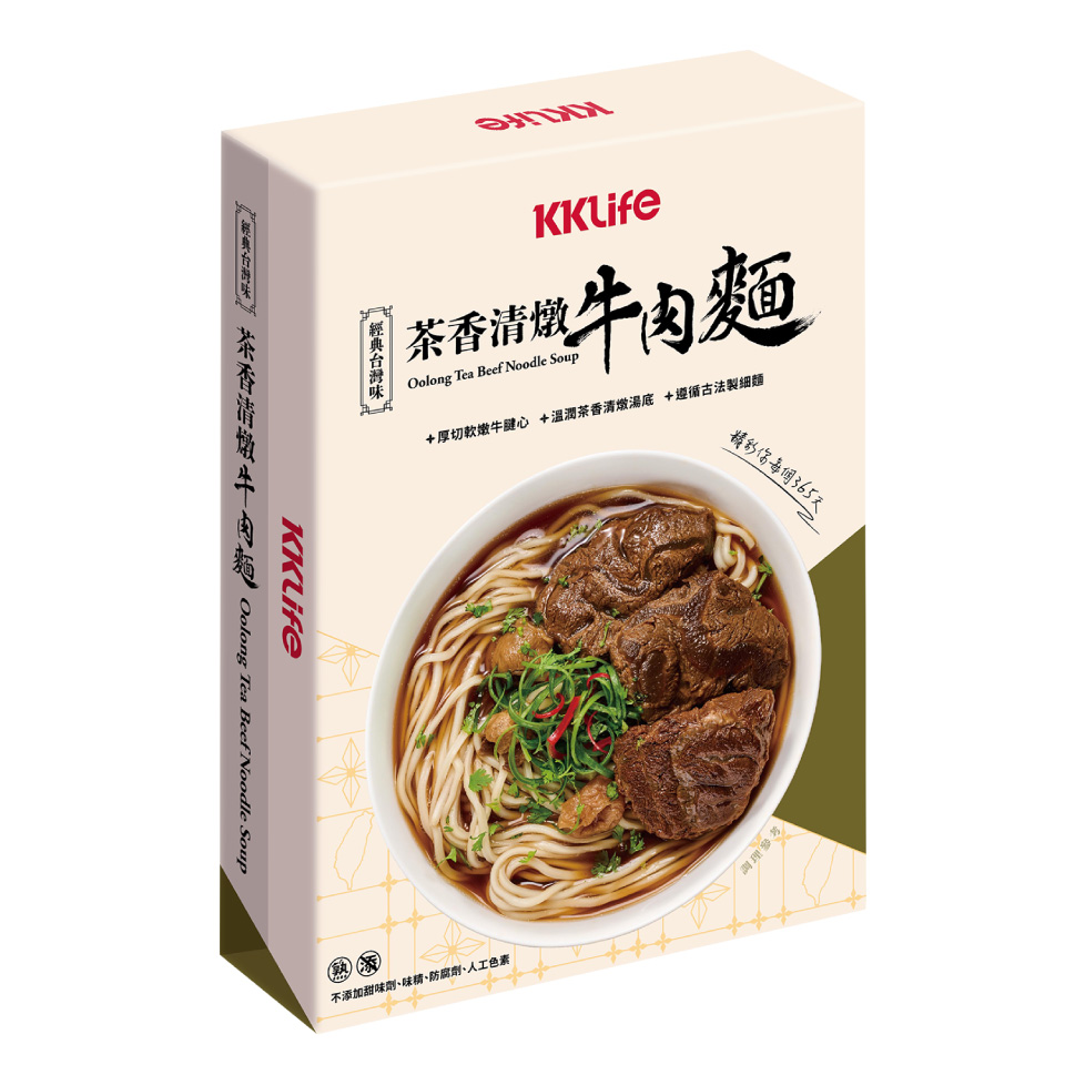KKLife 經典台灣紅燒/茶香牛肉麵